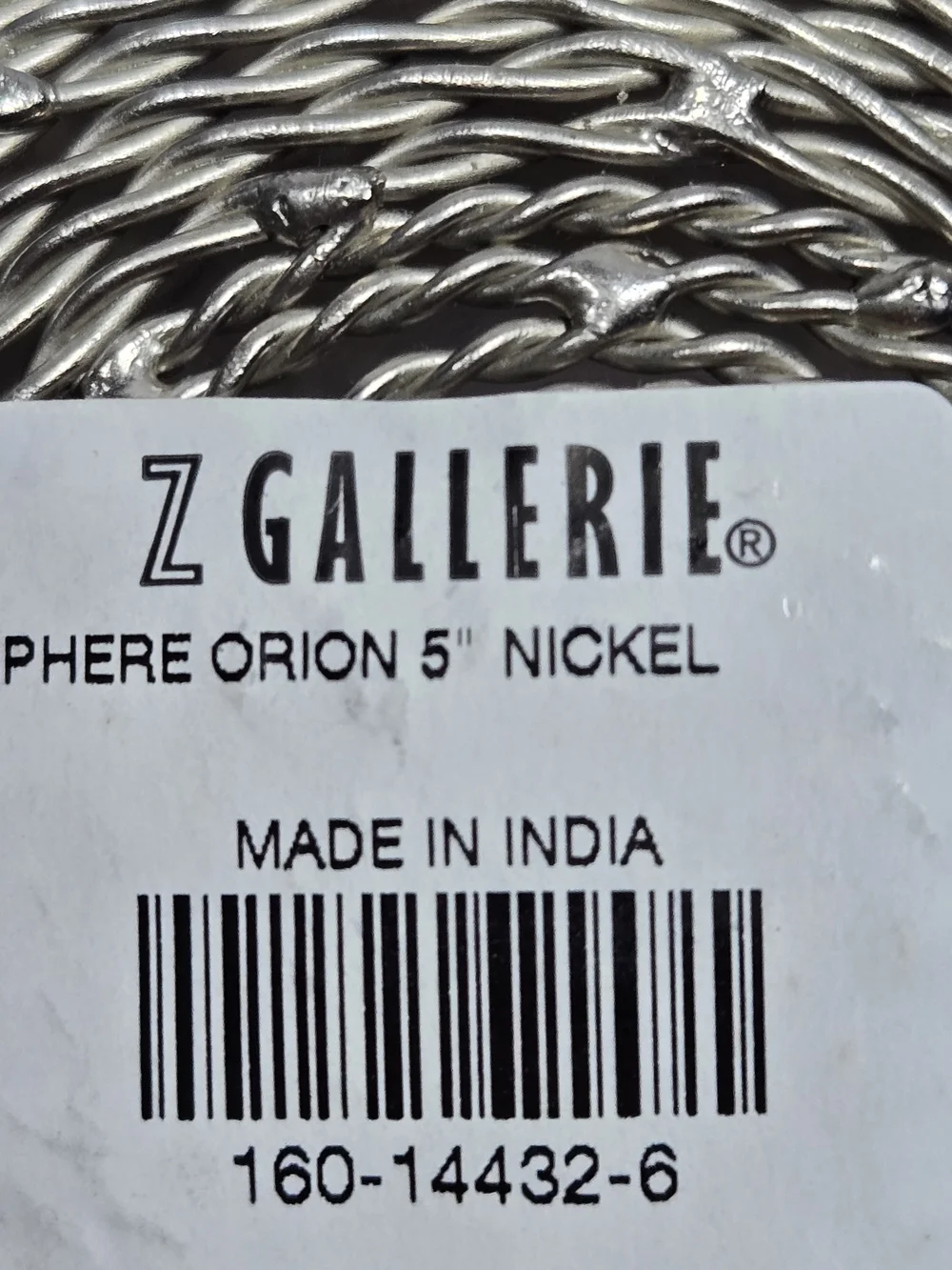 Z GALLERIE Orion 5